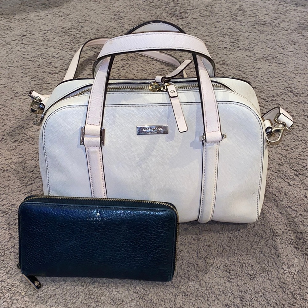 Kate spade wallet and crossbody purse.